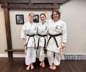 New Black Belt Candidates