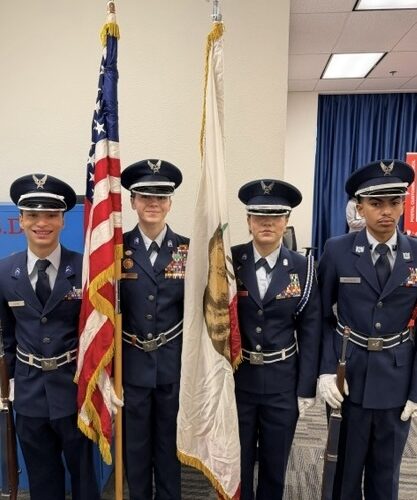 Postal Service Colorguard