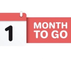 One Month Left