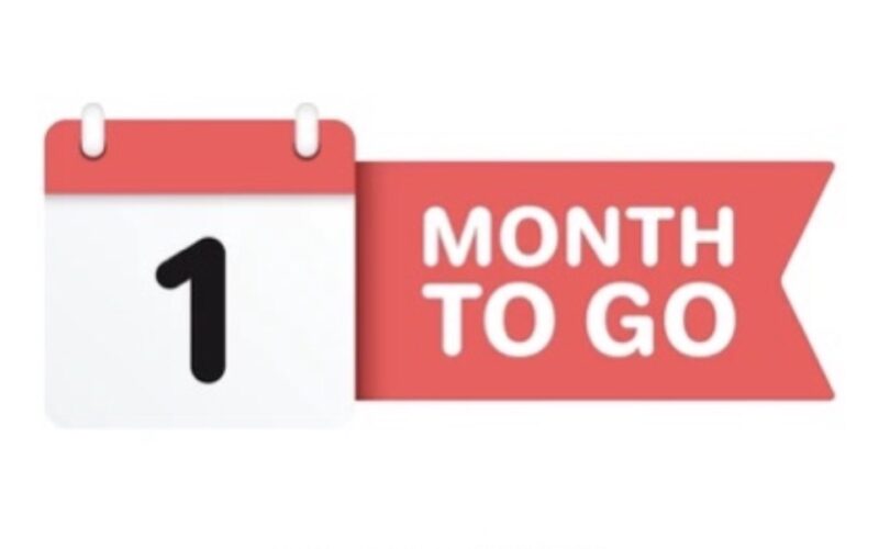 One Month Left